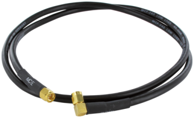 Antenna cable 0° to 90° - 0.5 m - SMA 